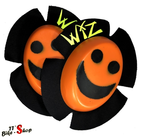 Wiz Knieschleifer, Smile in Orange-Schwarz